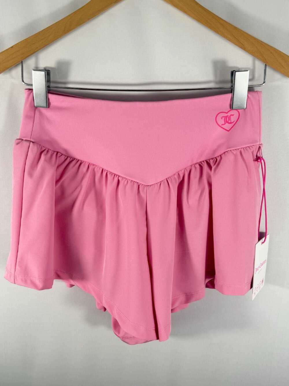 Juicy Couture Pop Pink Workout Shorts Small NWT Athletic Running Shorts